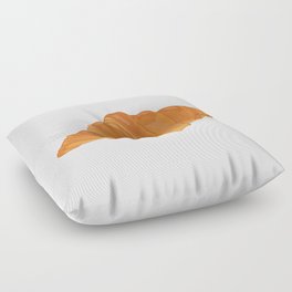 Croissant France Lover French Food Floor Pillow