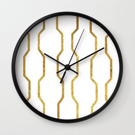 Gold Chain Wall Clock
