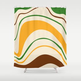 Modern Abstract Design 637 Shower Curtain