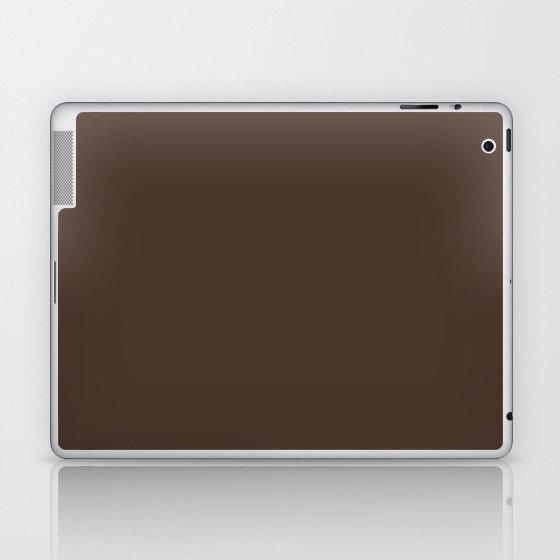 Craquelure Brown Laptop & iPad Skin