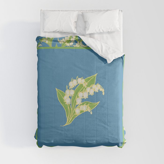 Vintage Lily-of-the-Valley Comforter