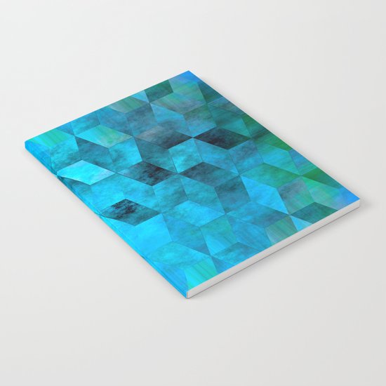 Stacked Sky (blue) Notebook