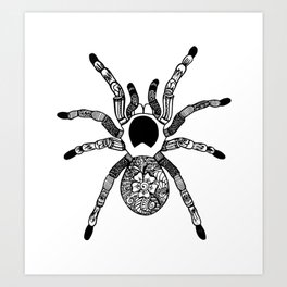 Henna Spider Art Print