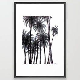 Under the Palms Framed Art Print