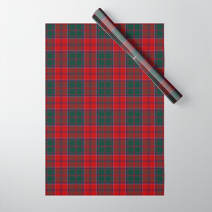 Clan Grant Tartan Wrapping Paper
