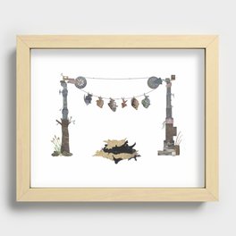 Took the Bait Recessed Framed Print