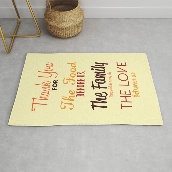 Thanksgiving Grace | Fall Colors Rug