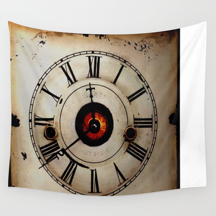 Antique Clock Face Wall Tapestry By Karengrossman Society6