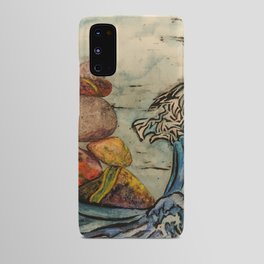 Great Wave and Great Rocks Android Case