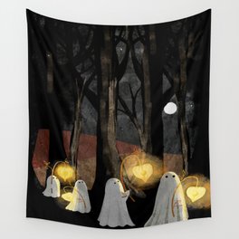 Ghost Parade Wall Tapestry