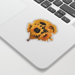 Sunflowers of Hope Sticker
