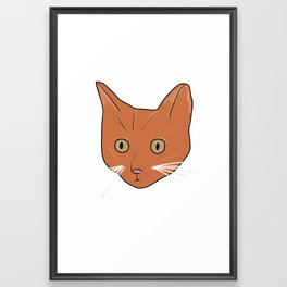Milow The Cat Framed Art Print