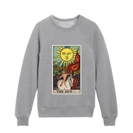 XIX. The Sun Tarot Card Kids Crewneck