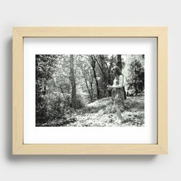 A Walk in the Park Recessed Framed Print