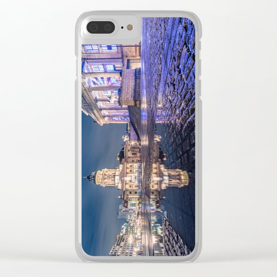 After the rain Clear iPhone Case