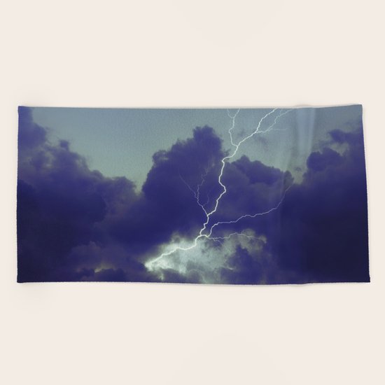 Turbulence II Beach Towel