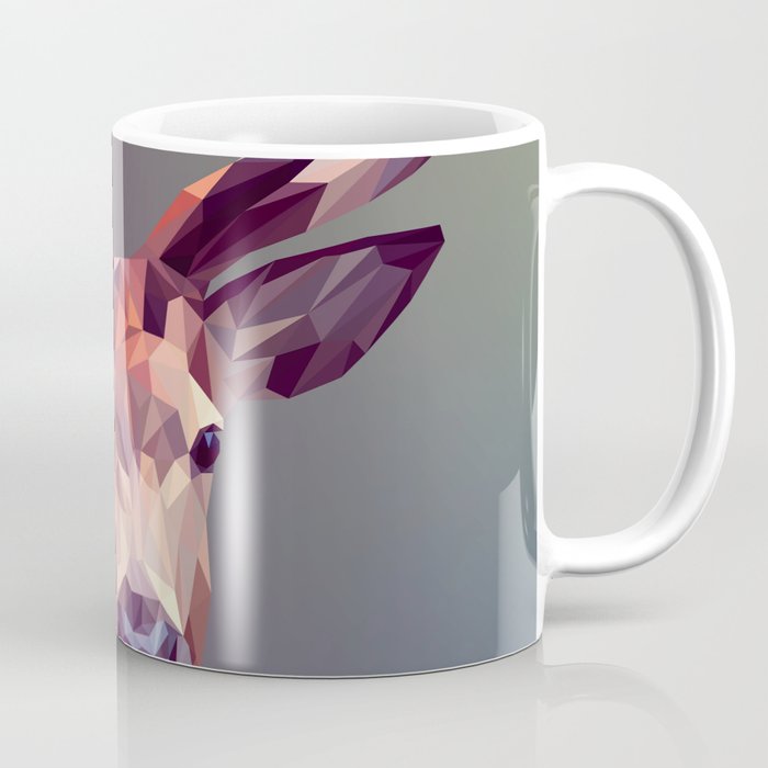 Polygon Deer Coffee Mug