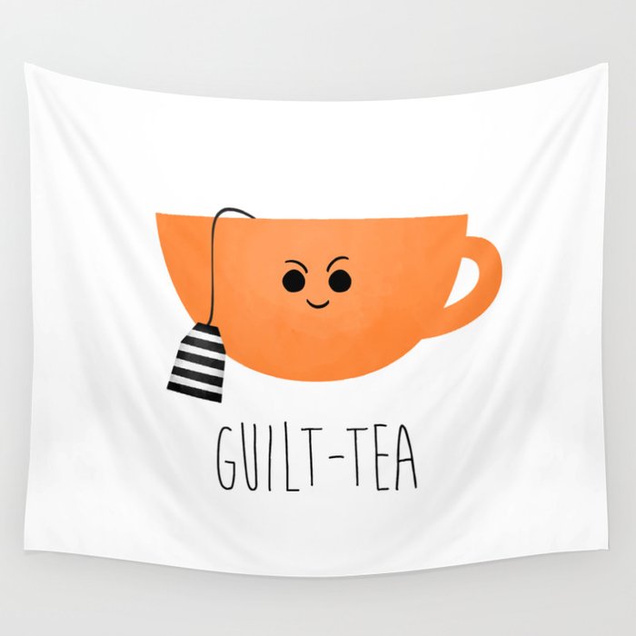 Guilt-tea Wall Tapestry