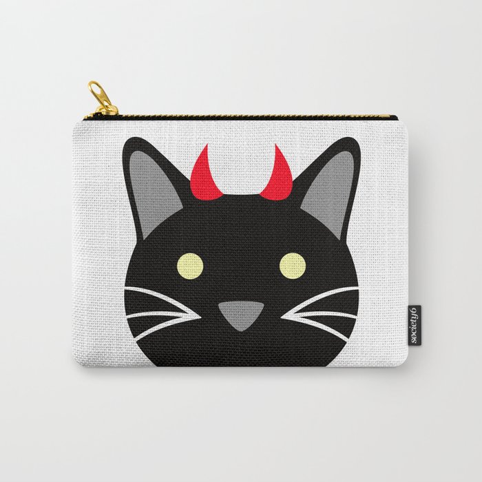 Devil Kitty Carry-All Pouch