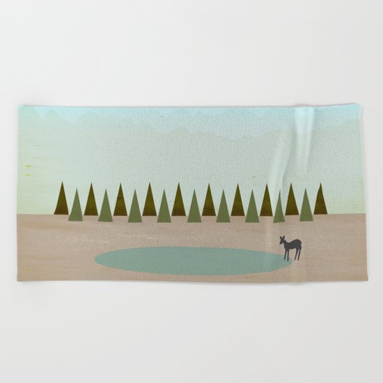 By the Lake Beach Towel