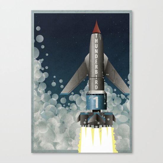Thunderbird 1 Canvas Print
