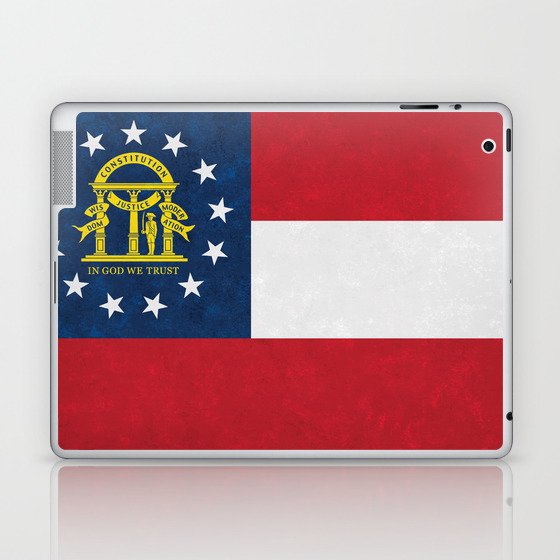 State Flag of Georgia Laptop & iPad Skin