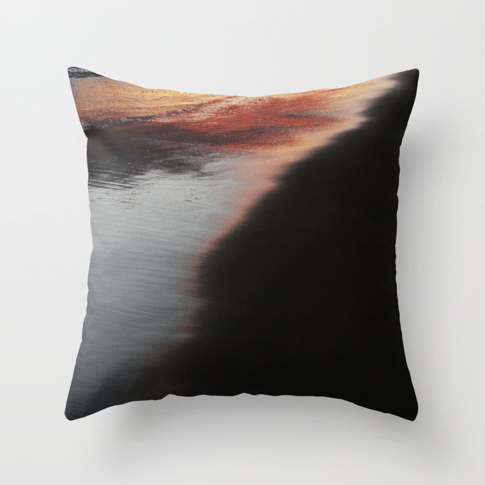 Sand Sunset Throw Pillow