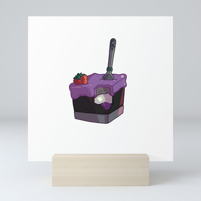 Chunk Error Ace Cake Mini Art Print
