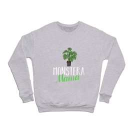 Monstera Plant Gift Deliciosa Adansonii Crewneck Sweatshirt