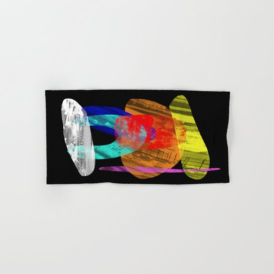 Pastel Pieces - Abstract, pastel artwork Hand & Bath Towel