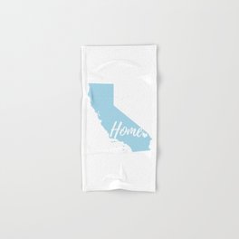 California State Home- Seafoam Blue Hand & Bath Towel