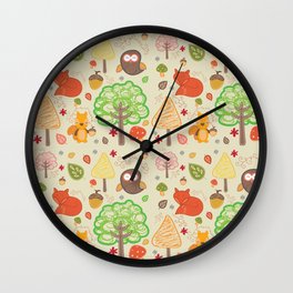 nature for kids Wall Clock