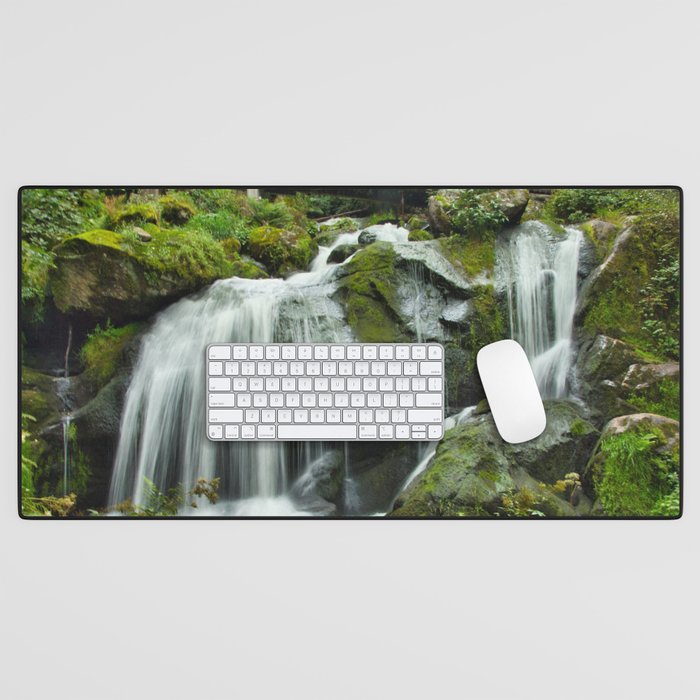 waterfalls Desk Mat