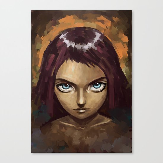 Raven Canvas Print
