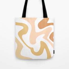 Minimalist Abstract Waves Tote Bag