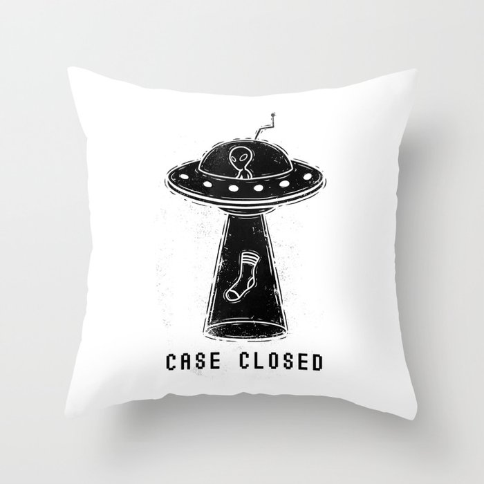 Case Closed Throw Pillow