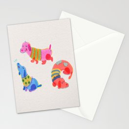 Riso Dog Sweater Stationery Cards