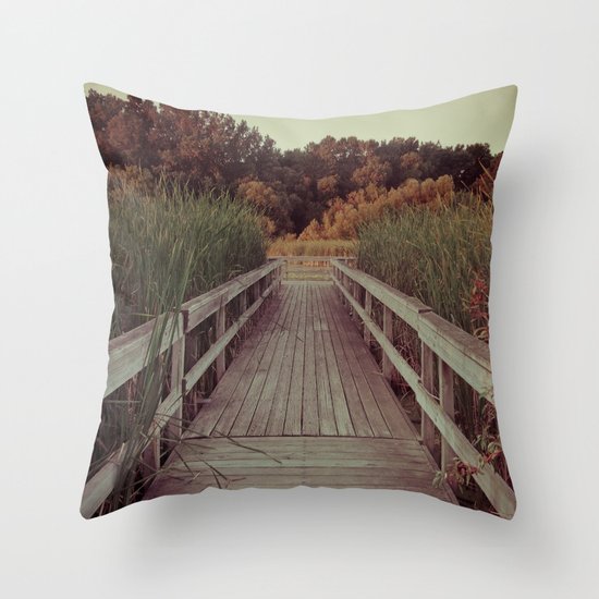 Our Youth is Fleeting, Old Age is Just Around the Bend. Throw Pillow