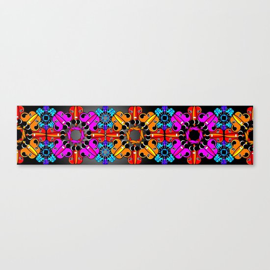 Collide Canvas Print