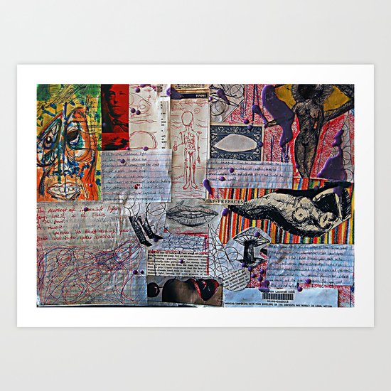 Self Prefaces Art Print