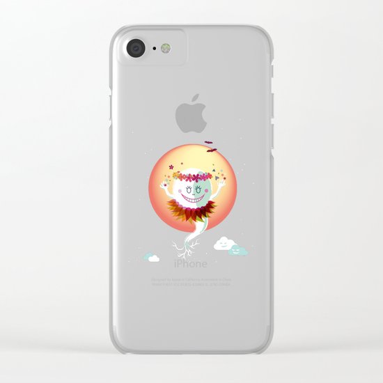 Fiorelina Clear iPhone Case
