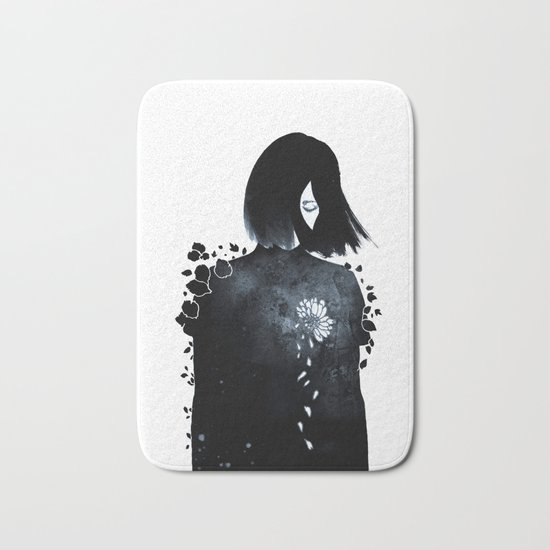 running out of patience Bath Mat