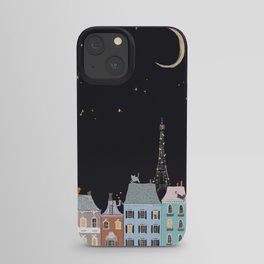 Cats in Paris iPhone Case