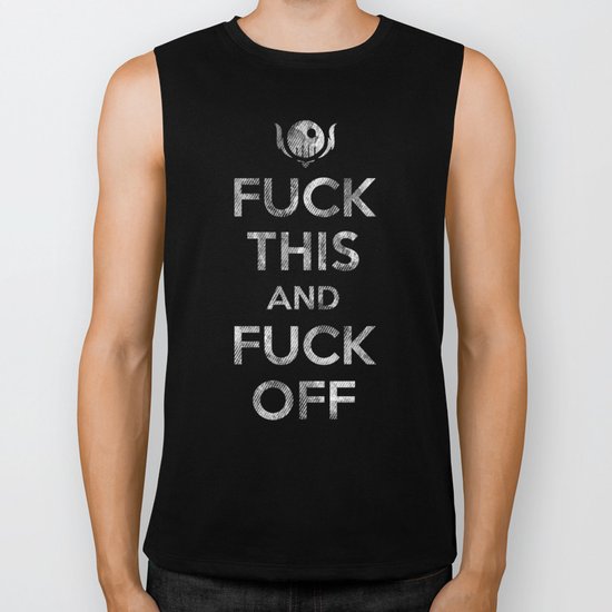 Public Service Announcement Biker Tank