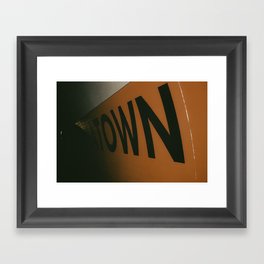 China Town Tunnel Framed Art Print