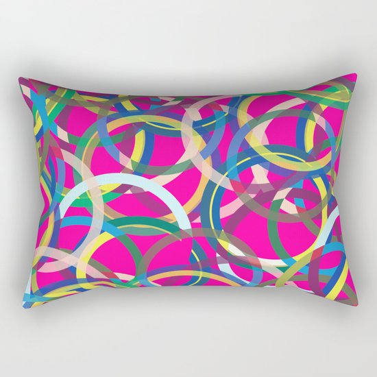 Spinning around I Rectangular Pillow