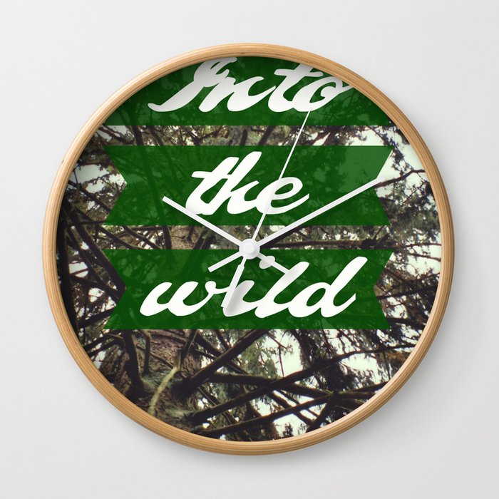 Into the wild Wall Clock