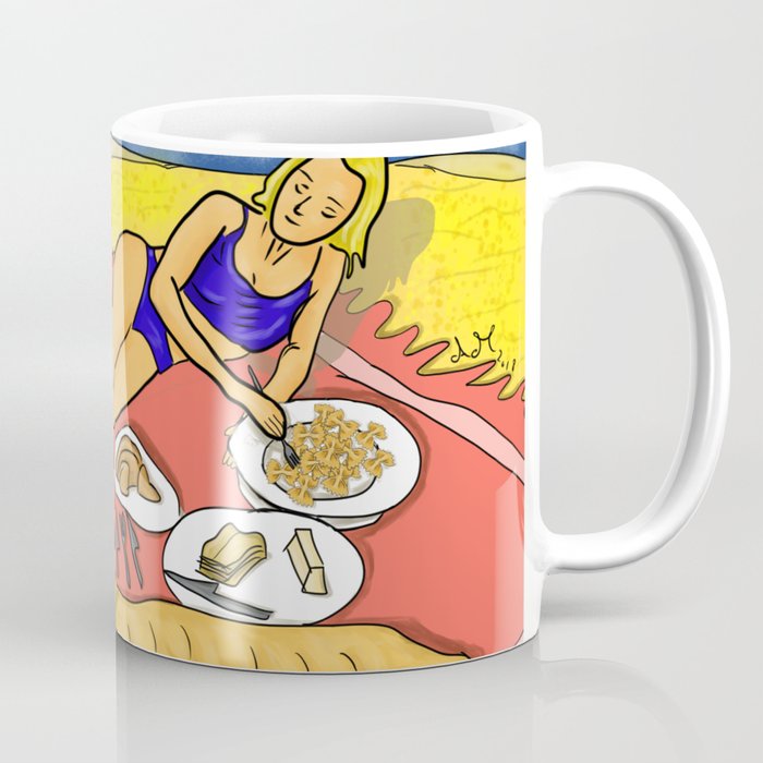 Donna al mare Coffee Mug