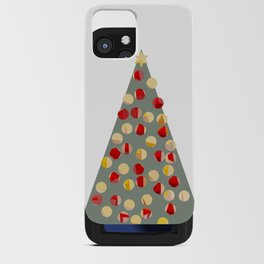 Christmas tree iPhone Card Case