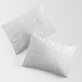 Leather Pattner - White Pillow Sham